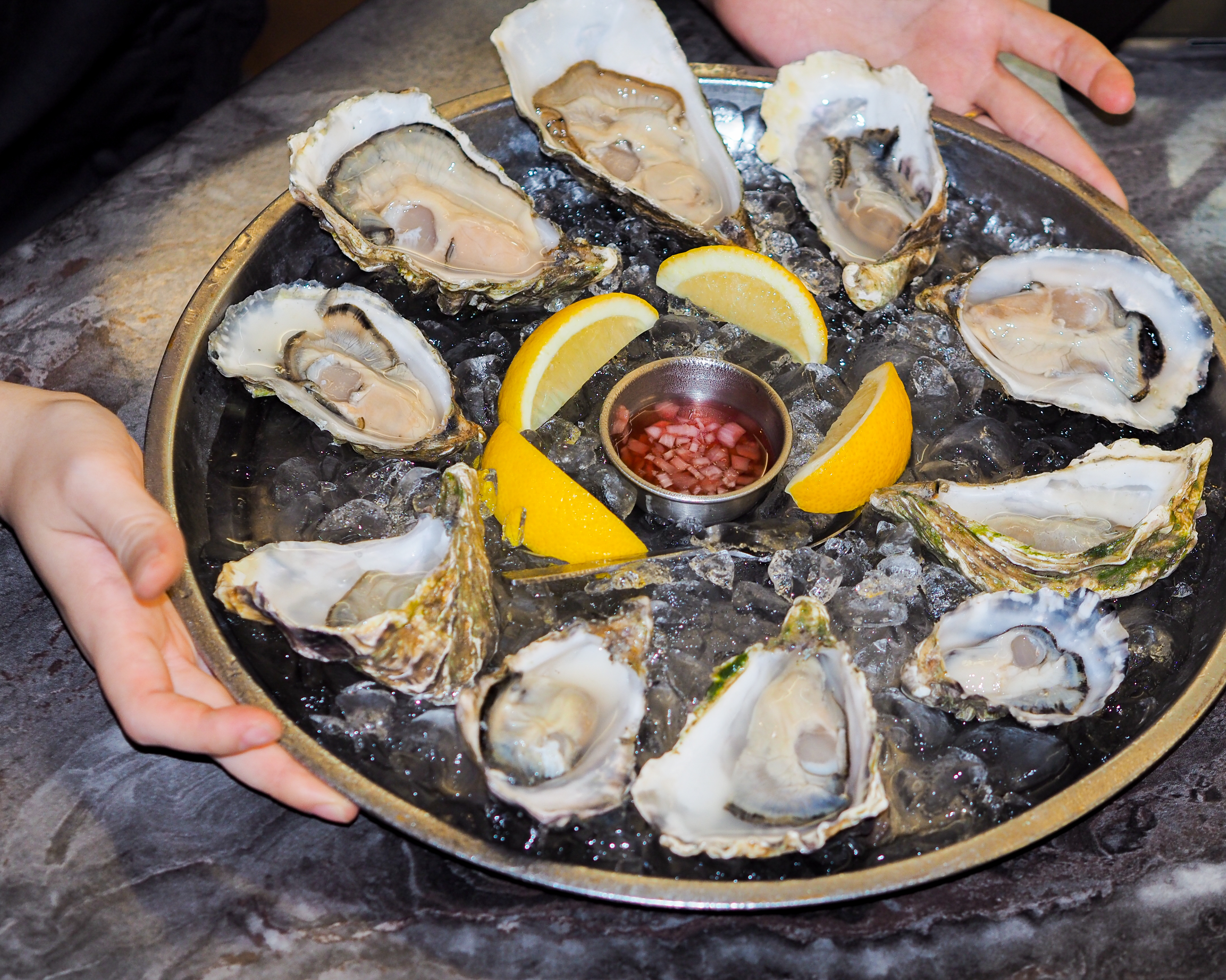 Shucked Oyster Bars Review: The Freshest Seafood in The Gardens Mall